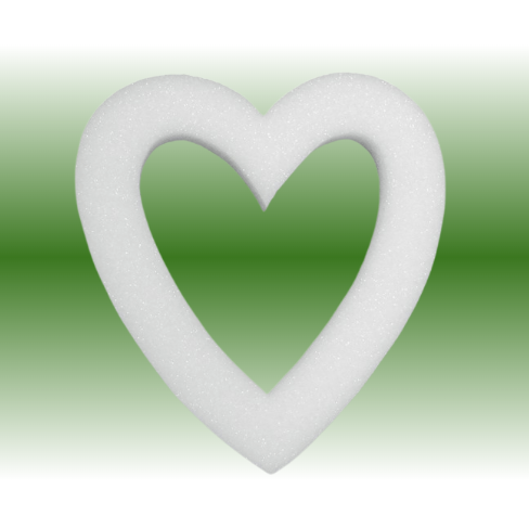 Dry Floral Foam Heart