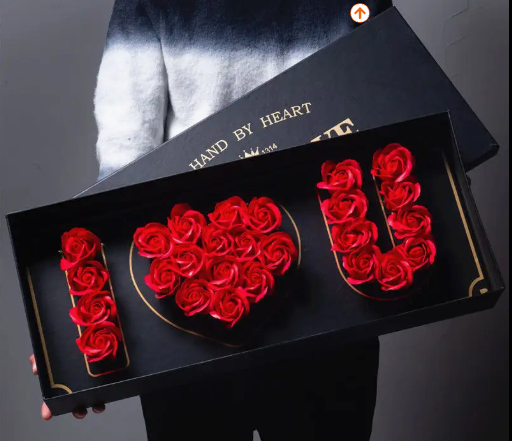 I Love You Flower Gift Box