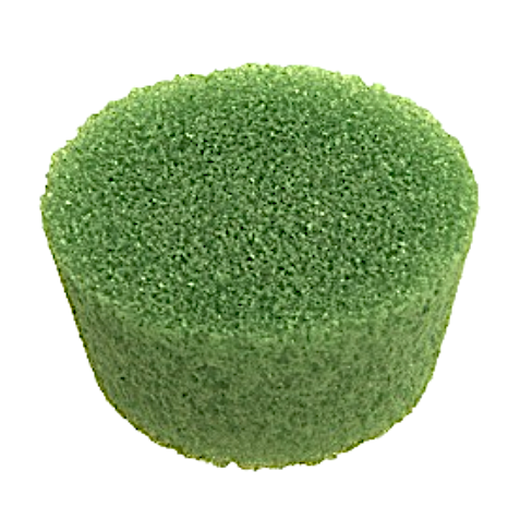 Dry Foam Cemetery Green Pot Inserts 3.7 x 3" x 2" Tapered Pot Insert