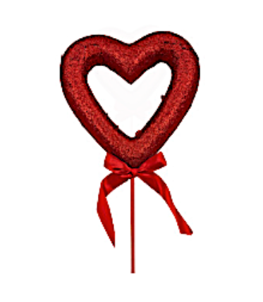 19" Jumbo Heart Pick