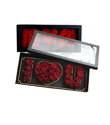I Love You Flower Gift Box