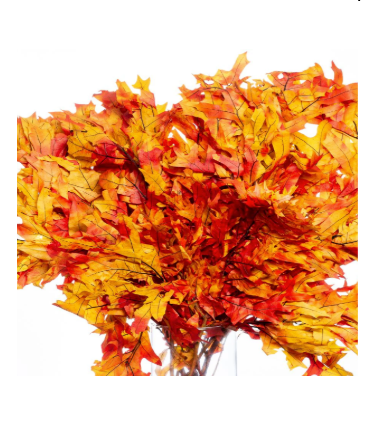 24" Dried Preserved Leaves