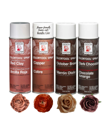 Flower Color Spray ~Brown