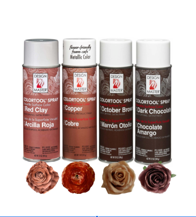 Flower Color Spray ~Brown