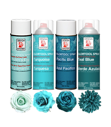 Flower Color Spray~Teal Blue