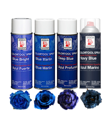 Flower Color Spray~Dk Blue