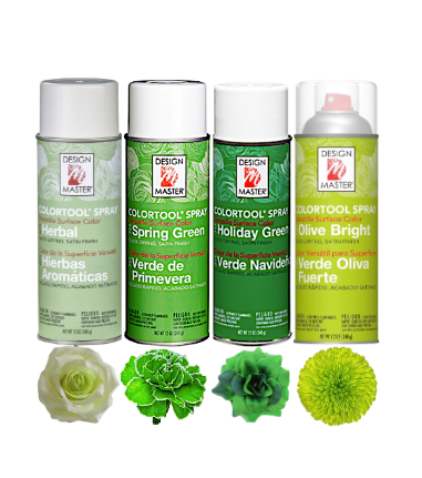 Flower Color Spray~Lt Green