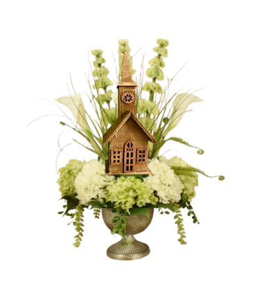 Wood LED Steeple Church