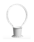Round Sympathy Handled Basket