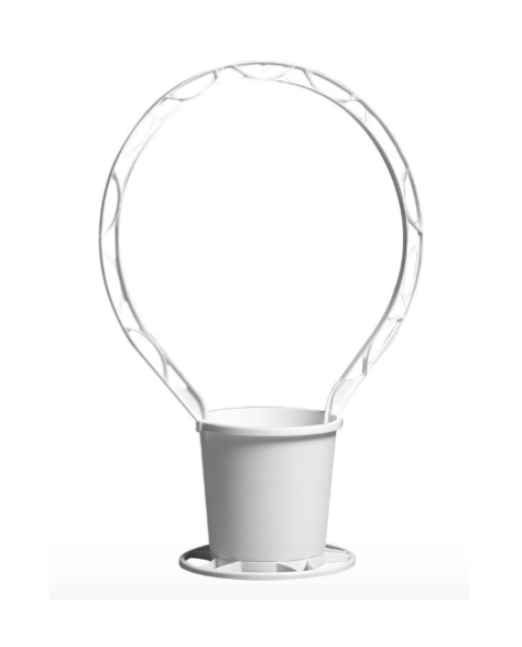Round Sympathy Handled Basket