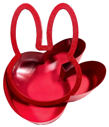 Bunny Ears Flower Gift Box Set/2