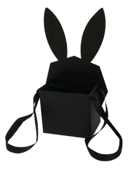Bunny Ears Satin Tote Gift Box