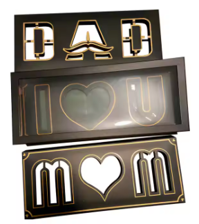 I Love You Flower Gift Box