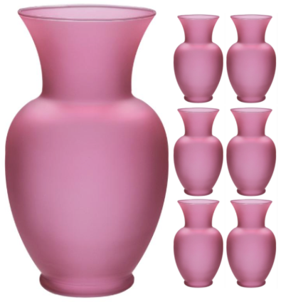 10 5/8" Glass Classic Urn Vase -Colored Glass