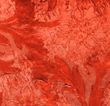 Waxed Floral Foil Wrap