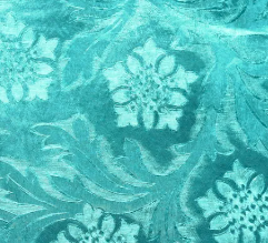 Waxed Floral Foil Wrap