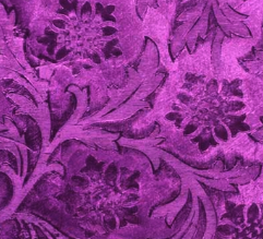 Waxed Floral Foil Wrap