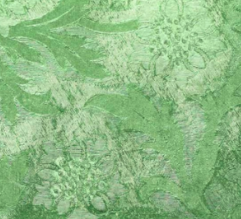 Waxed Floral Foil Wrap