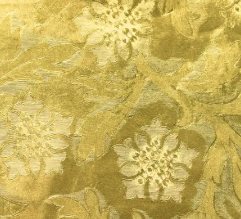 Waxed Floral Foil Wrap