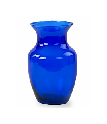 Colored Glass 8" Rose Vase