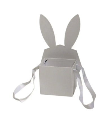 Bunny Ears Satin Tote Gift Box