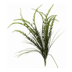 Sword Grass Bush x 7 - Plastic Green